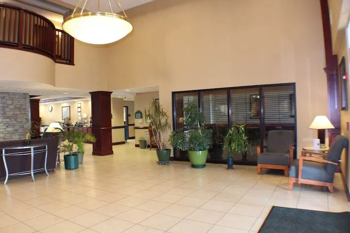 Interior entrance