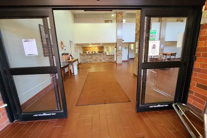 Interior entrance