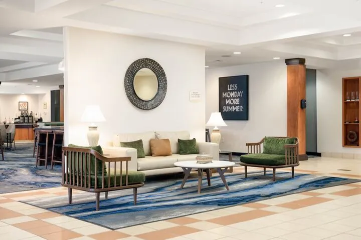 Lobby sitting area