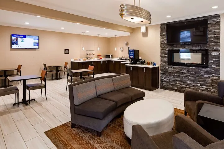Lobby sitting area