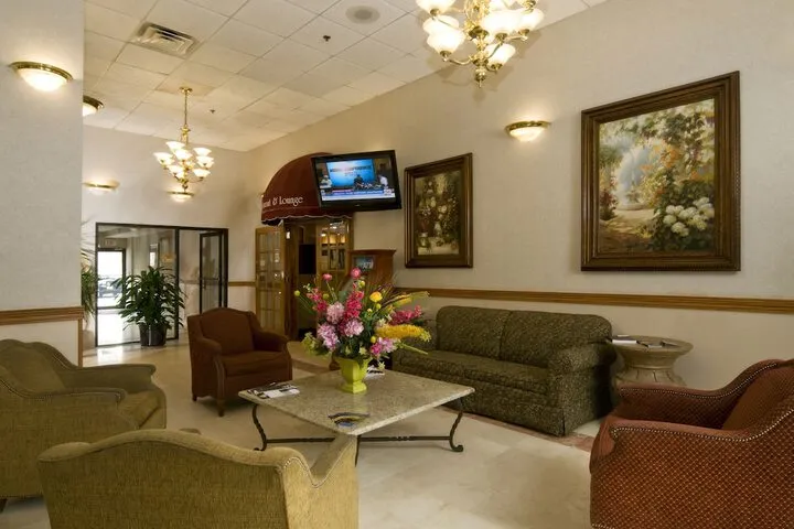 Lobby sitting area