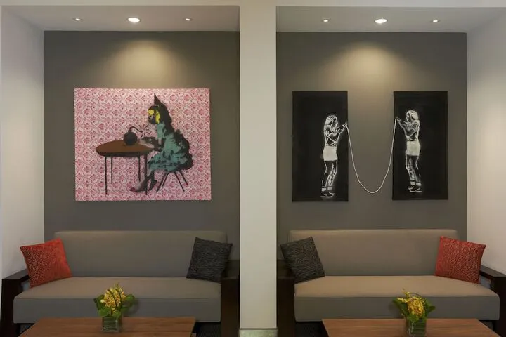 Lobby sitting area