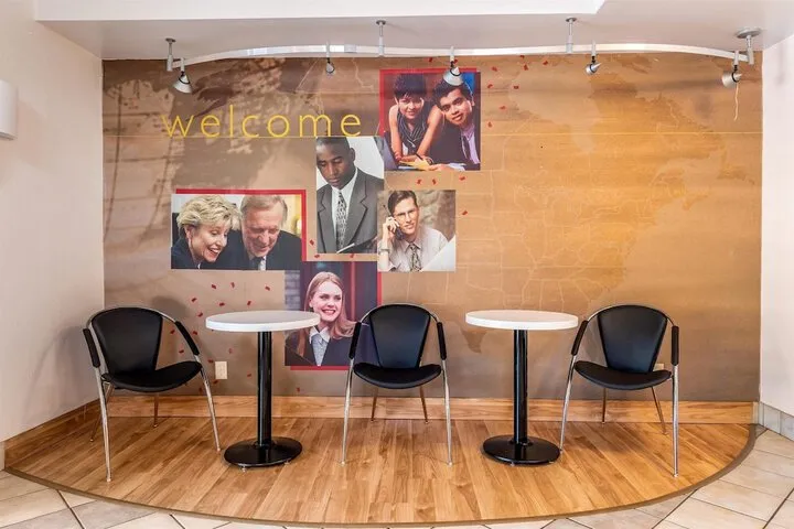 Lobby sitting area