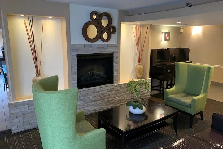 Lobby sitting area