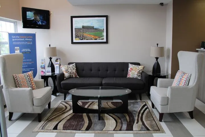 Lobby sitting area
