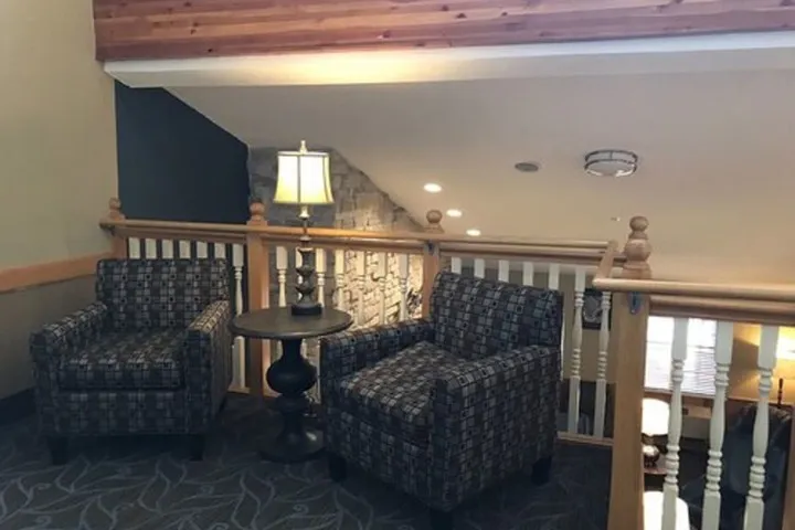 Lobby sitting area