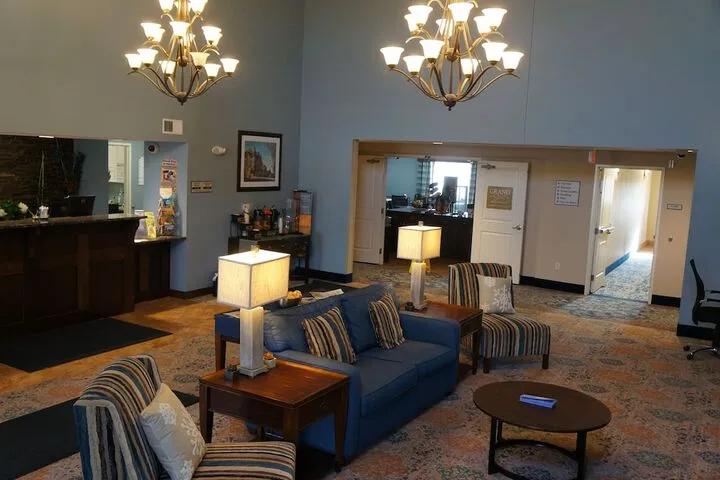 Lobby sitting area