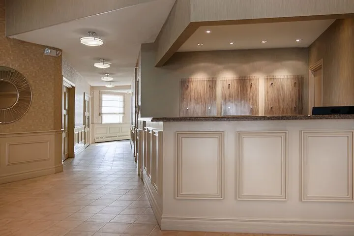 Interior entrance