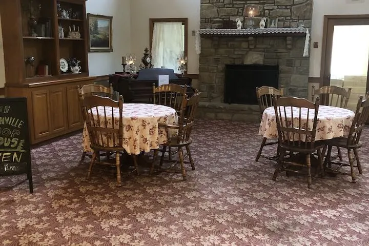 Lobby sitting area