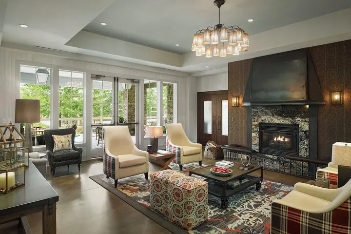 Lobby sitting area