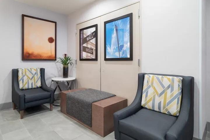 Lobby sitting area