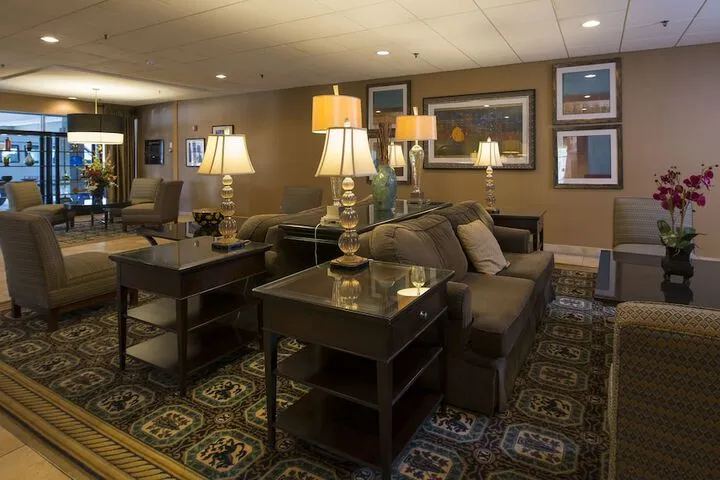 Lobby sitting area