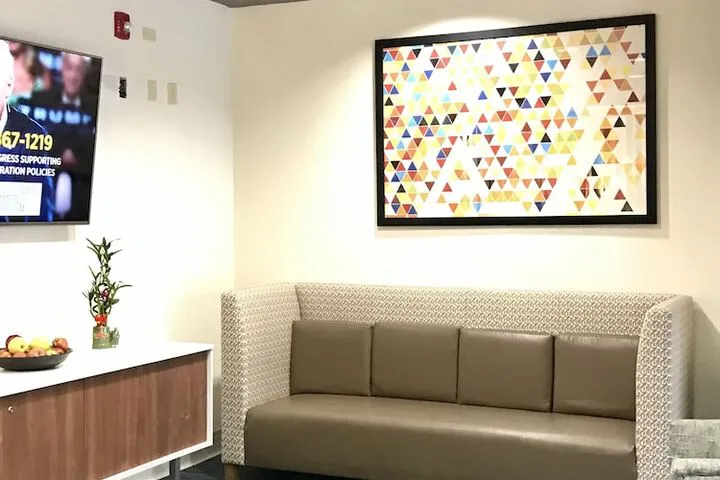 Lobby sitting area