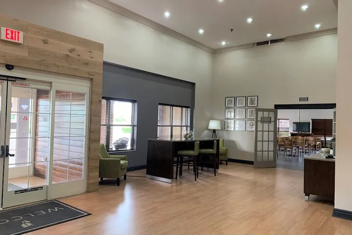Interior entrance