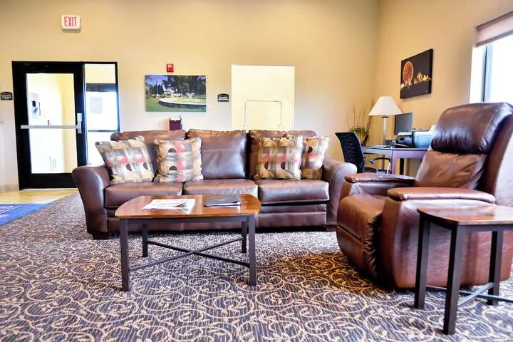 Lobby sitting area