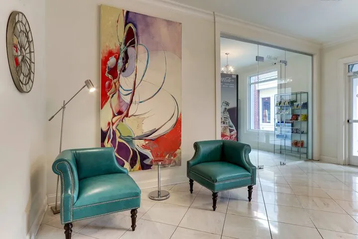 Lobby sitting area