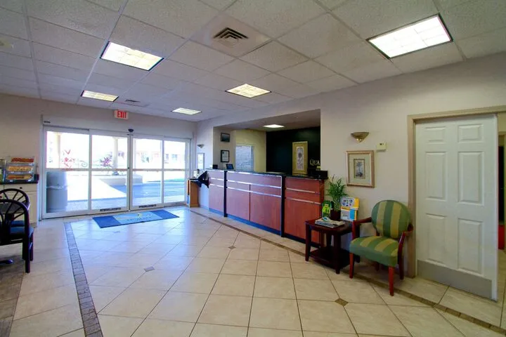 Interior entrance
