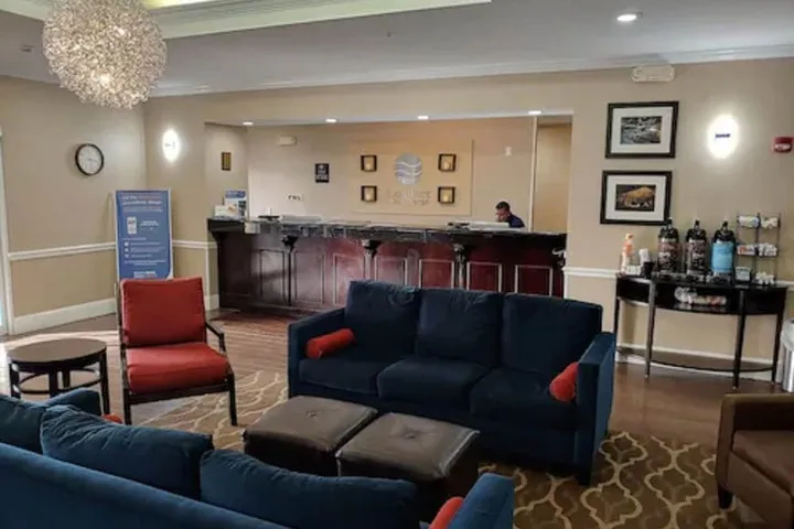 Lobby sitting area