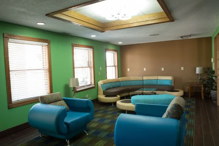 Lobby sitting area