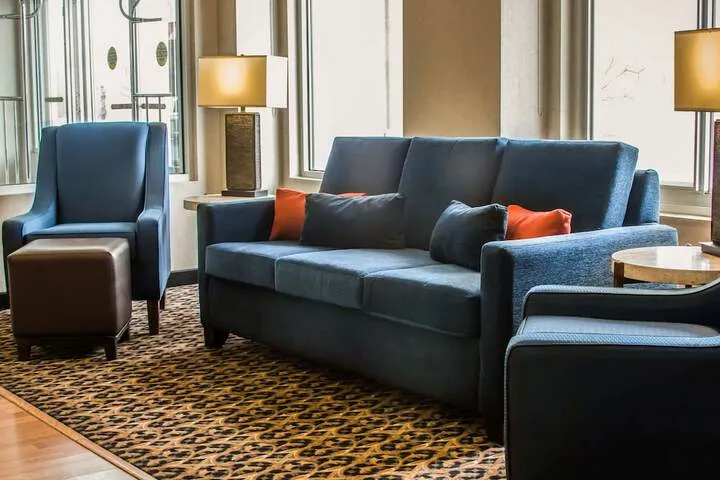 Lobby sitting area