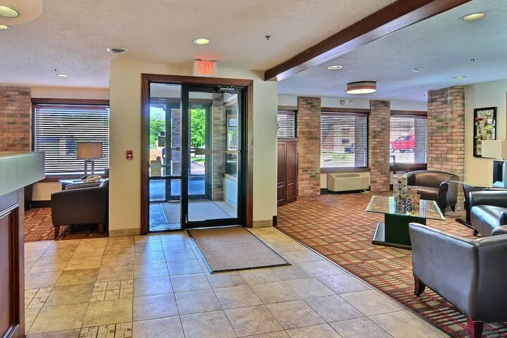 Interior entrance