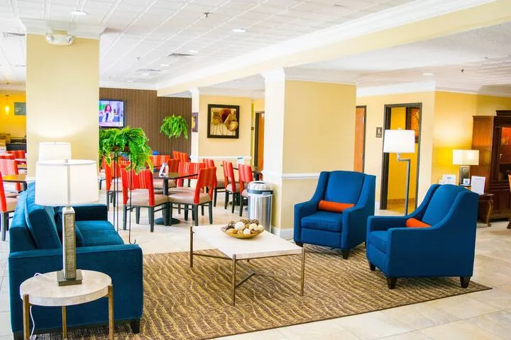 Lobby sitting area