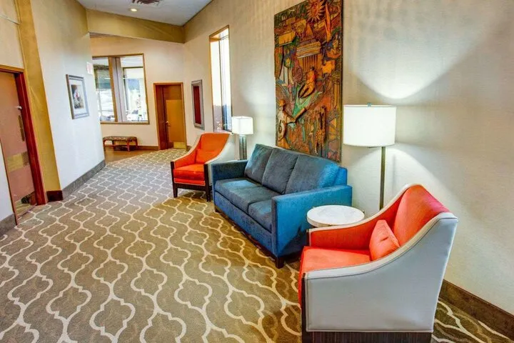 Lobby sitting area