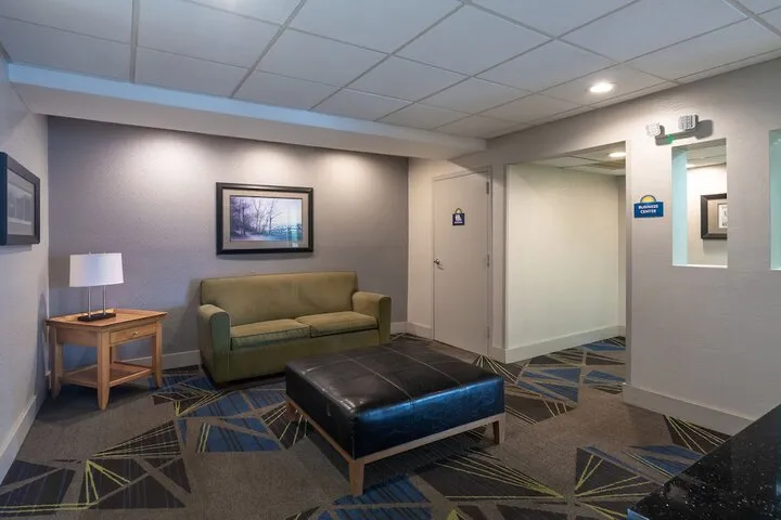 Lobby sitting area