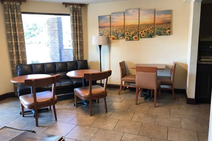 Lobby sitting area