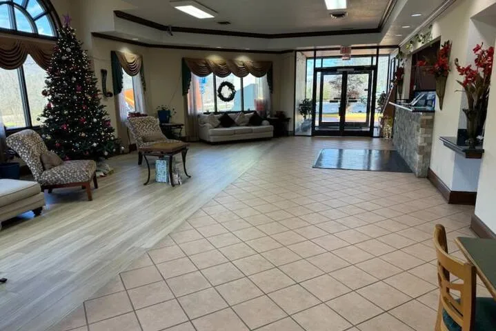 Lobby sitting area