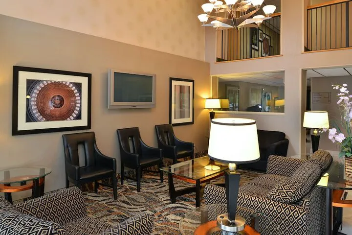 Lobby sitting area