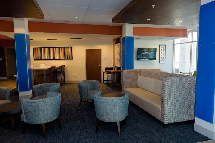 Lobby sitting area