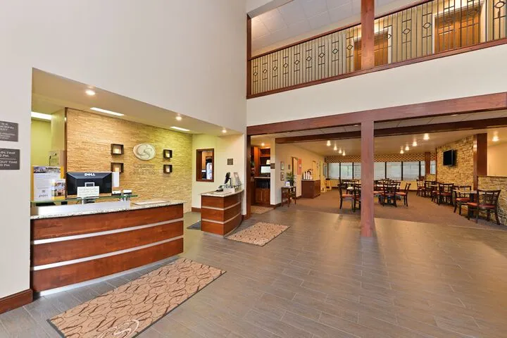 Interior entrance
