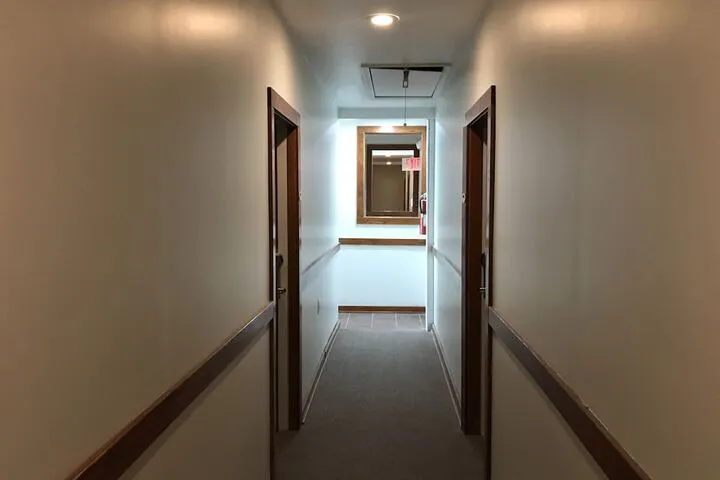 Interior entrance