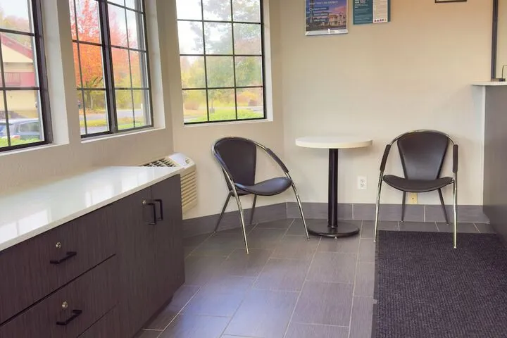 Lobby sitting area