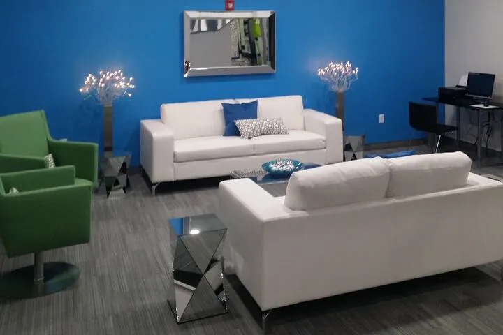 Lobby sitting area