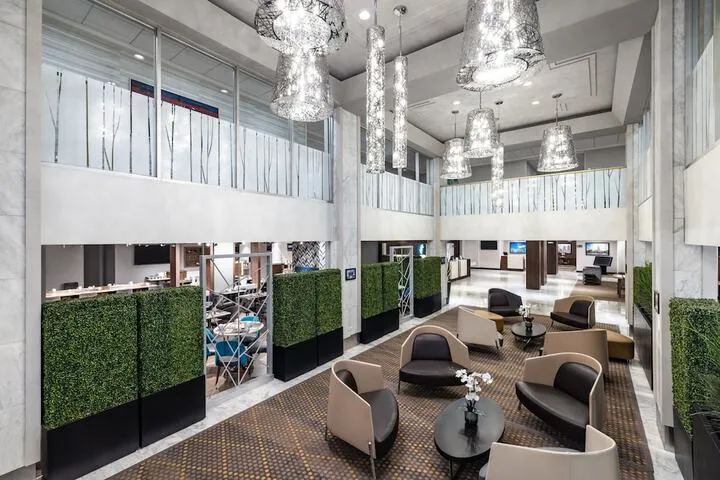 Lobby sitting area