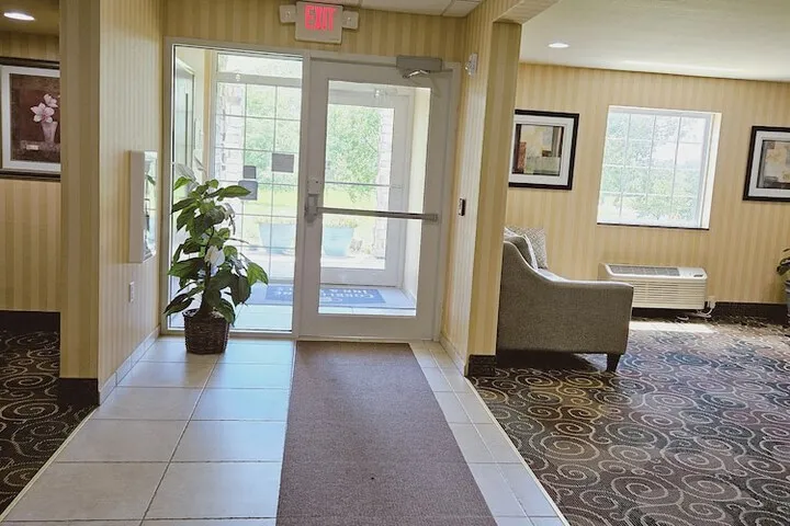 Interior entrance