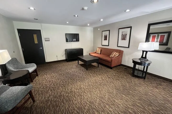 Lobby sitting area