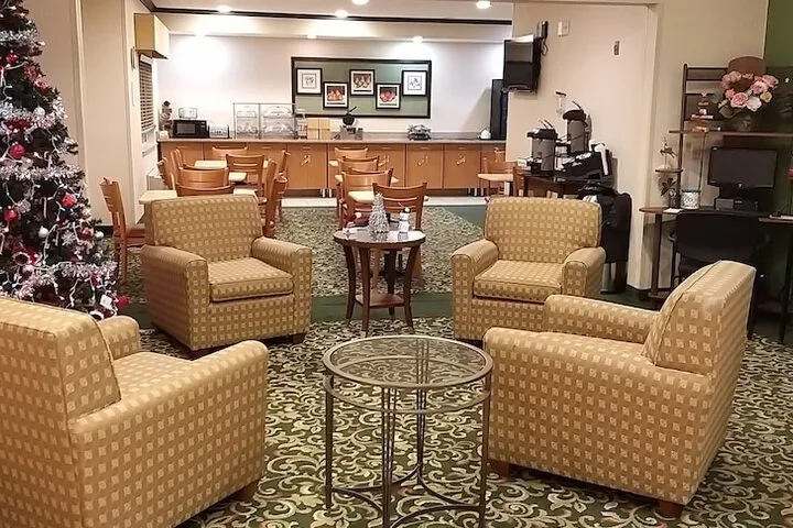 Lobby sitting area