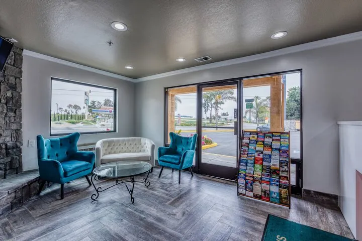 Lobby sitting area