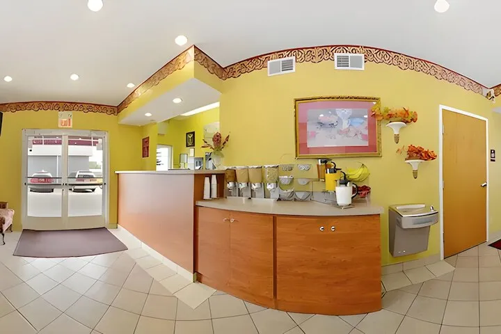 Interior entrance