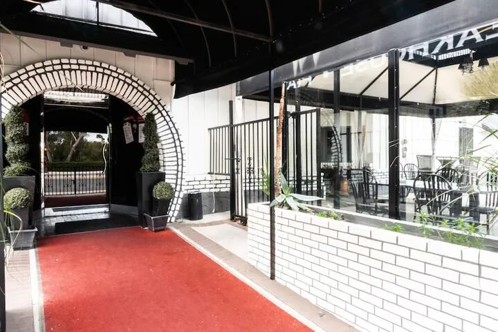 Interior entrance