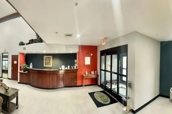 Interior entrance
