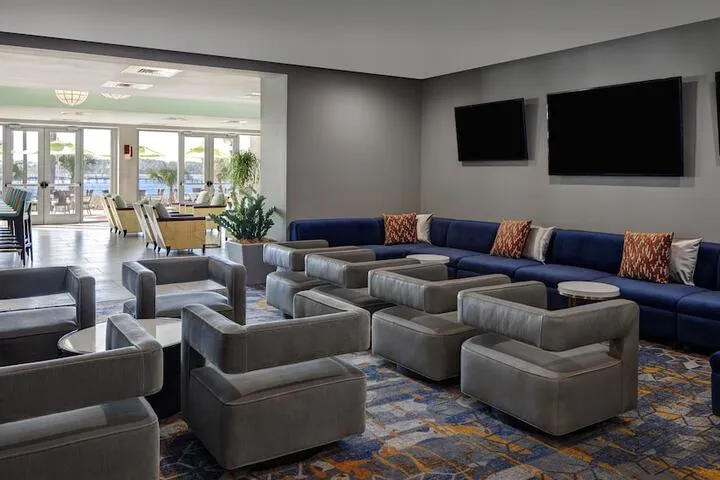 Lobby sitting area