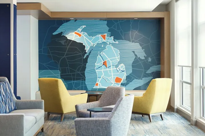 Lobby sitting area