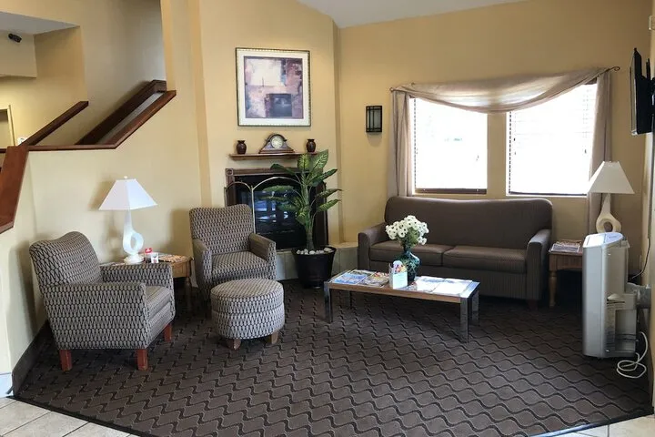 Lobby sitting area