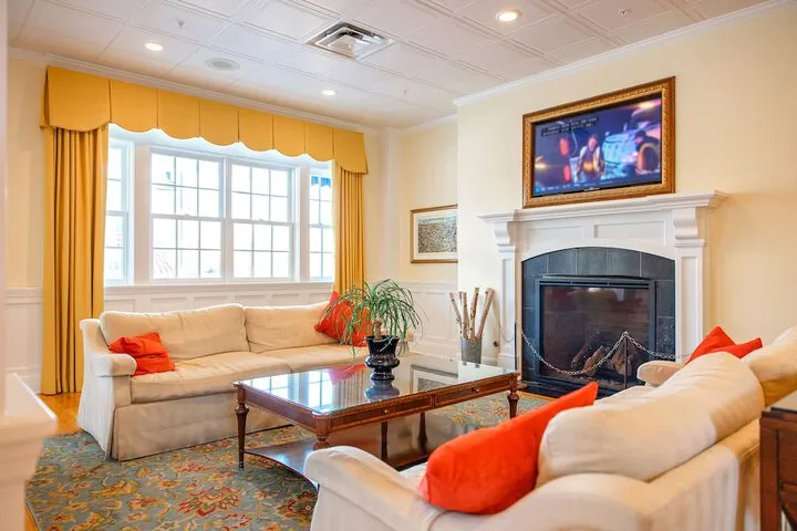 Lobby sitting area