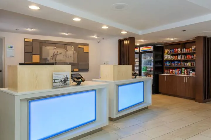 Check-in/check-out kiosk