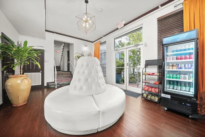 Lobby sitting area
